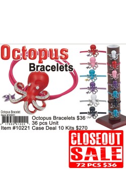 Octopus Bracelets
